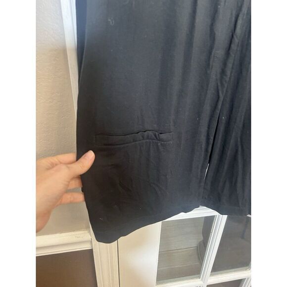 J Jill Lot Of 2 Open Front Cardigan Black Blue Size Large.    Dd - Picture 5 of 10